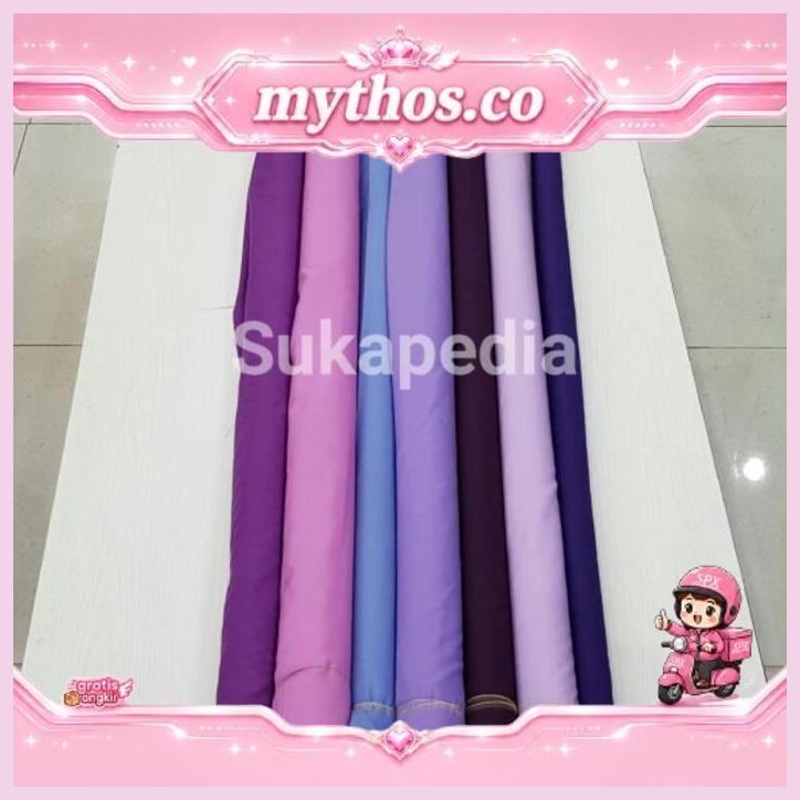Kain Ero Golden Mella Ungu (7Warna) Terlaris