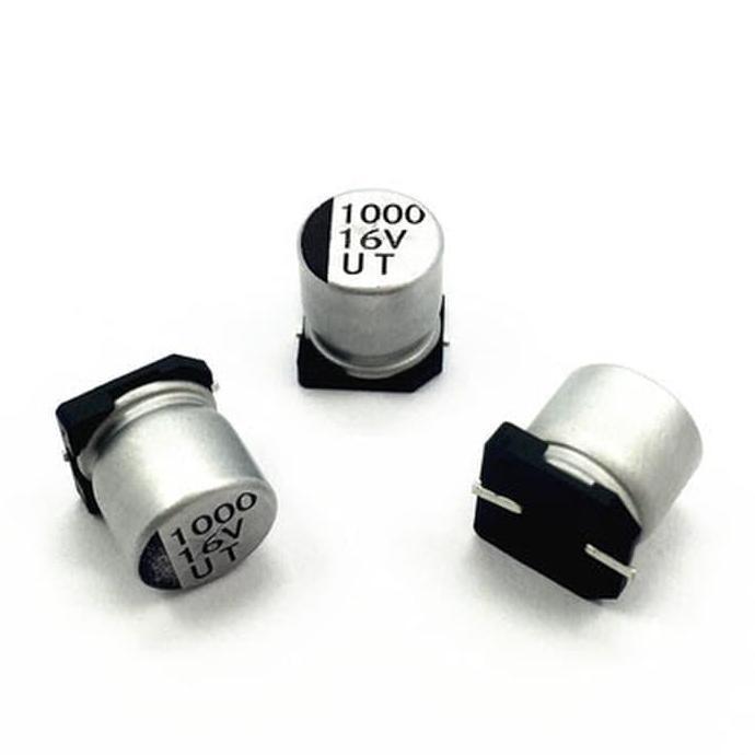 SOLID SMD ELCO CAPACITOR ELKO KAPASITOR 1000UF 16V 1000UF16V AH00 PWE99