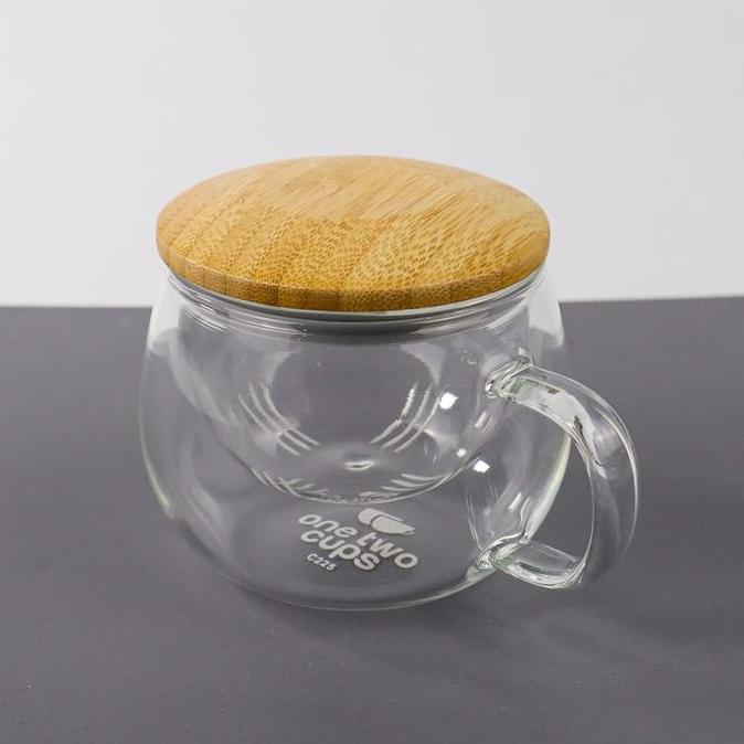 Gelas Cangkir infuser Teh Tea Cup Mug with Infuser Filter