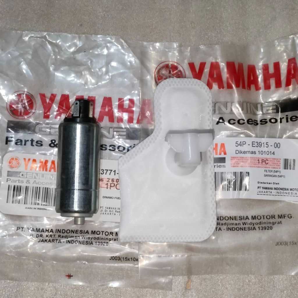 paket rotak set filter fuel pump pompa bensin yamaha aerox