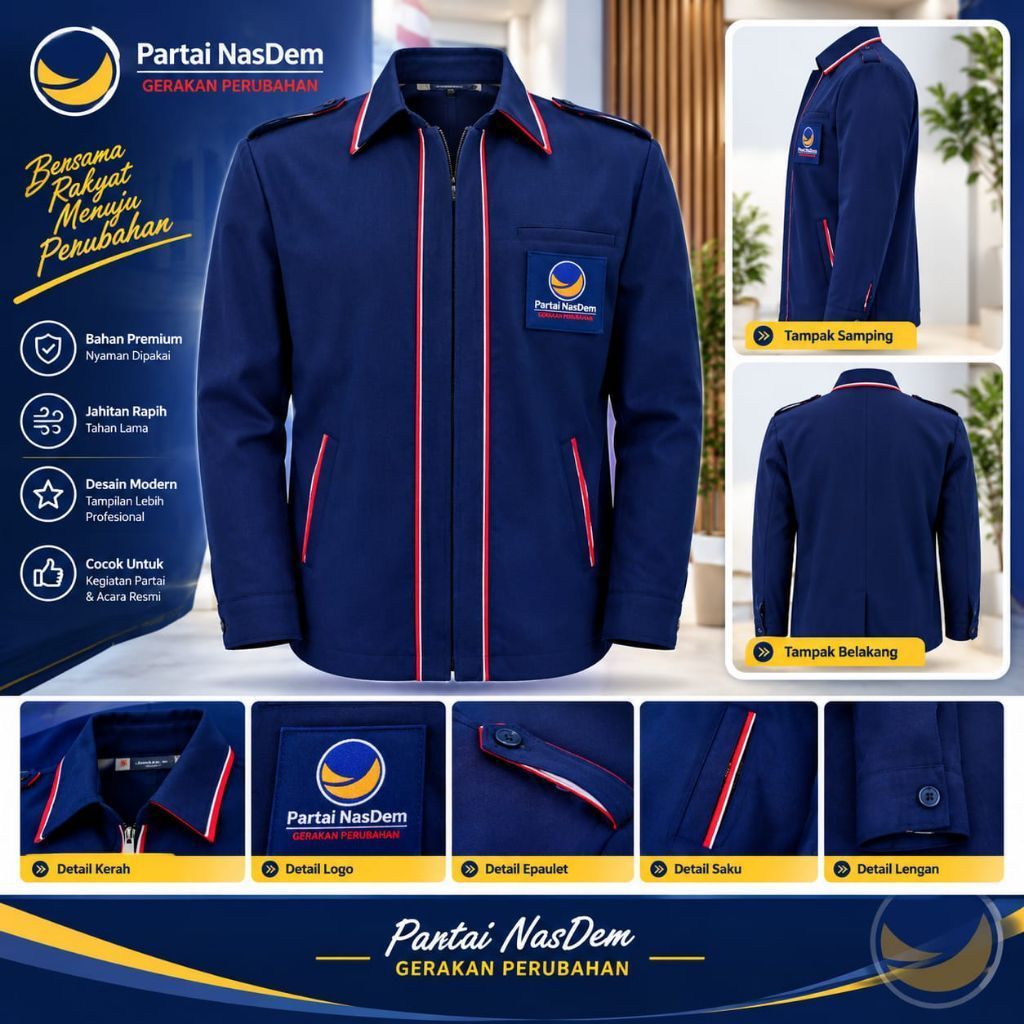 SEMI JAS PARTAI NASDEM SEMI JAS PARTAI BLAZER NASDEM