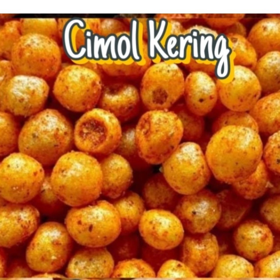 Cimol Kering 250gram Camilan Rasa Pedas