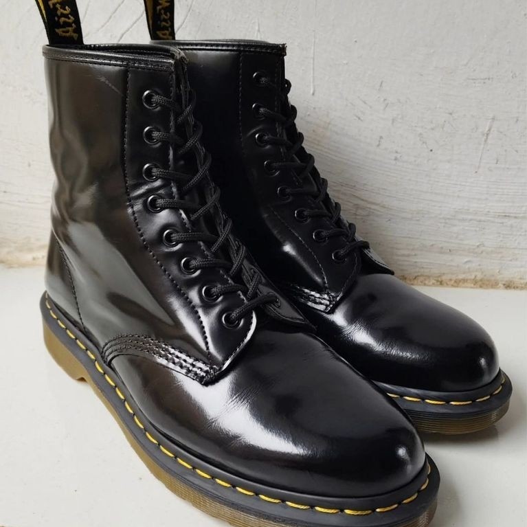 dr martens 1460 black smooth size 10UK/45 original docmart