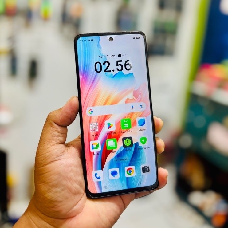Oppo A58 6/128  Hp Charger Second Seken Sekon Murah Ori