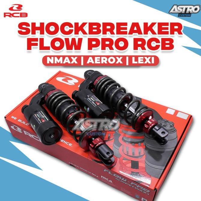 RCB Shockbreaker Nmax 155 Aerox 155 RCB Absorber Flow Suspension Pro Series 305MM Double Shock Tabun