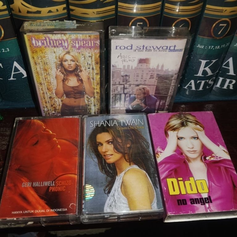 Kaset Barat sepaket isi 5 kaset