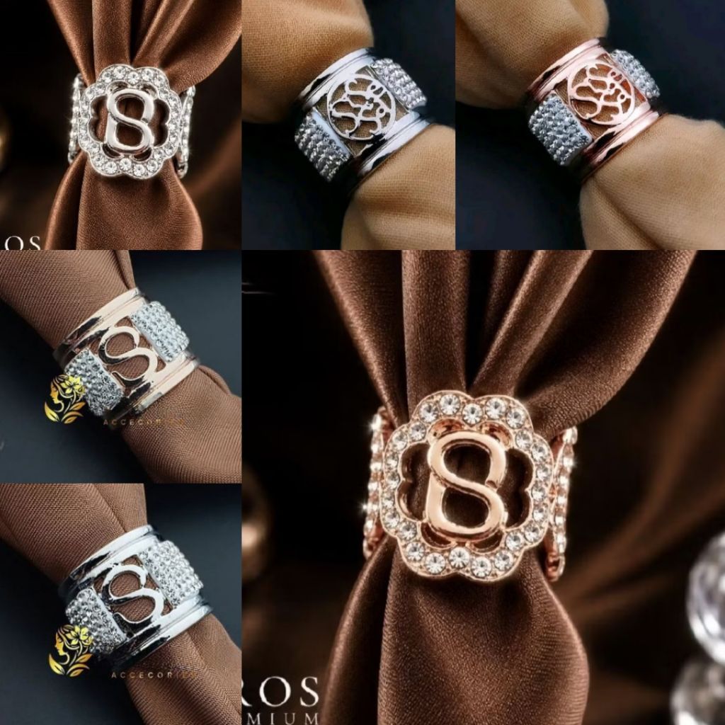 BROS RING/CINCIN HIJAB/GESPER JILBAB/RING SCARF ELEGAN/CINCIN KERUDUNG
