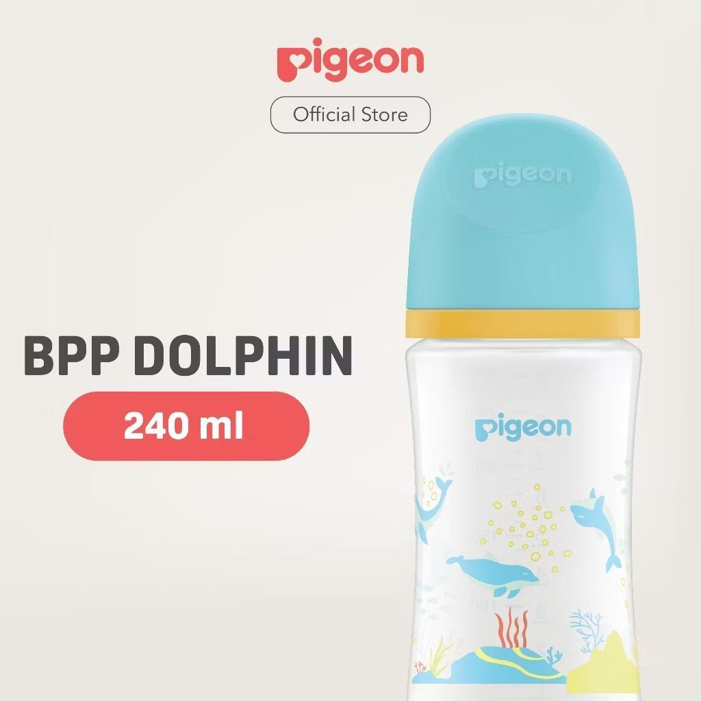 Pigeon Botol Softouch Wide Neck 240 ml / Botol Pigeon Wide Neck / Botol Susu Pigeon