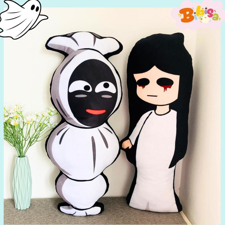 Viral Guling Pocong / Guling Kuntilanak / Boneka Pocong / Kado Unik / Kado Serem / Ghost