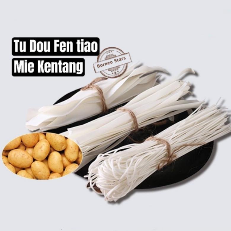MIE UBI KENTANG  KERING 1 KG TUDOUFEN KILO POTATO NOODLES
