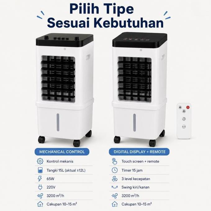 Vinamaharaja - Covenant Official Evaporative Air Cooler Ac-05 Pendingin Udara Ruangan Portabel Denga