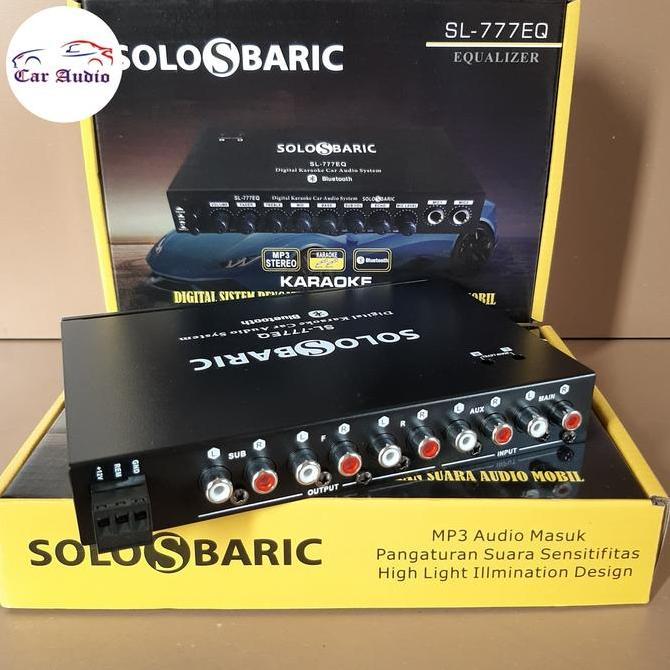 NEW EQUALIZER PRE AMP PARAMETRIK AUDIO