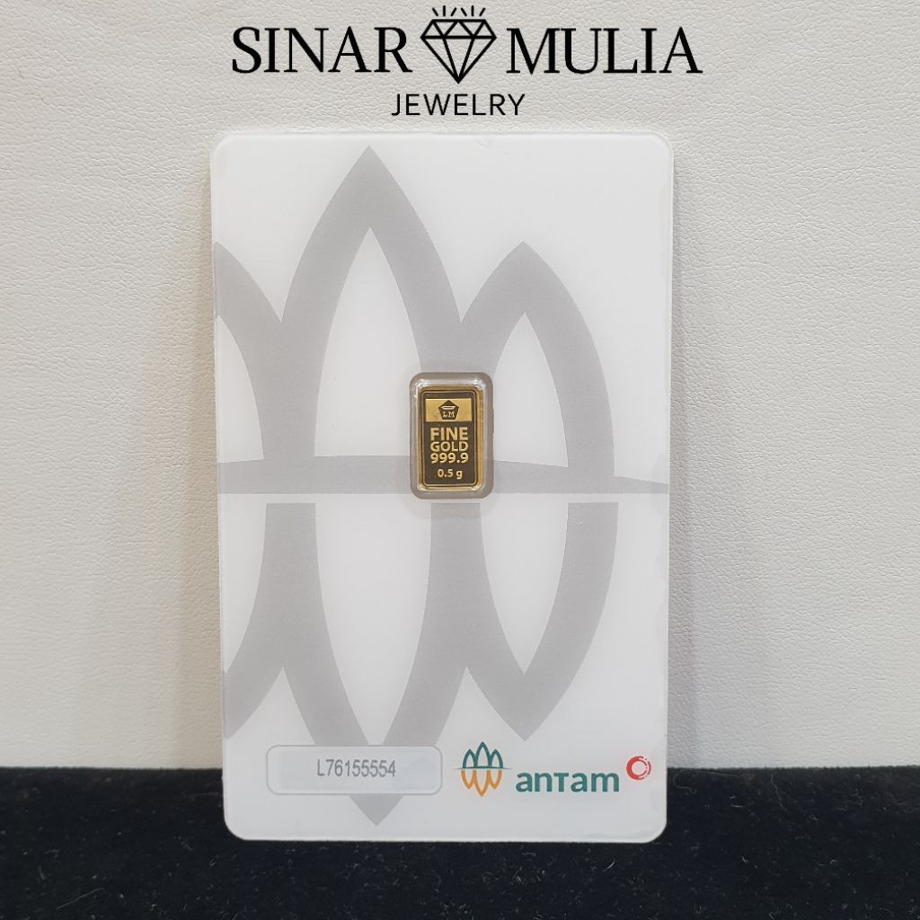 LOGAM MULIA ANTAM 0.5 GRAM, LM ANTAM 0.5 GRAM, LM EMAS 0.5 Gr, LM GOLD 0.5 Gr REDMARK RM CERTIEYE