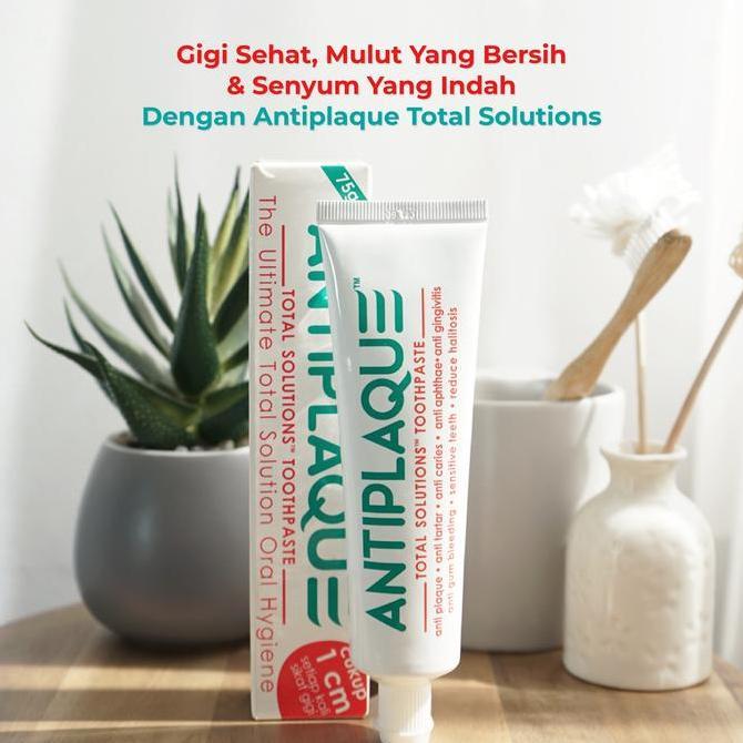 Jaminan- Pasta Gi Antiplaque 75Gr Paket 3 Pcs
