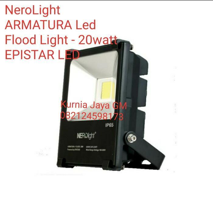 NeroLight ARMATURA Led Flood Light 20 watt /Lampu Sorot LED 20watt COB