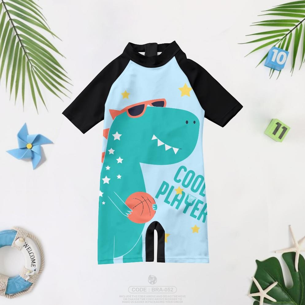 Hot Baju Renang Anak Laki-Laki 1-9 Tahun Spandek Premium Fb-43