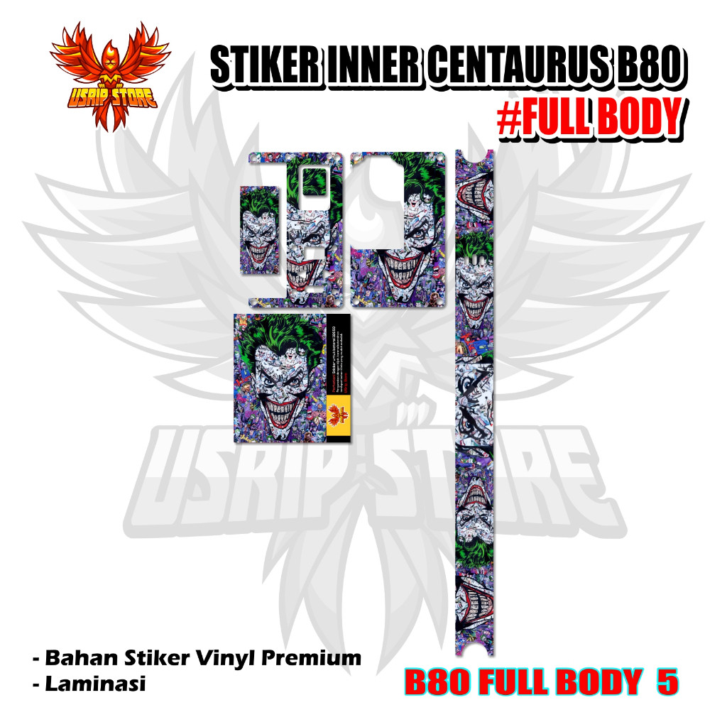 

[COD] Garskin Stiker 1 B80 5 Label Custom Presisi Terlaris