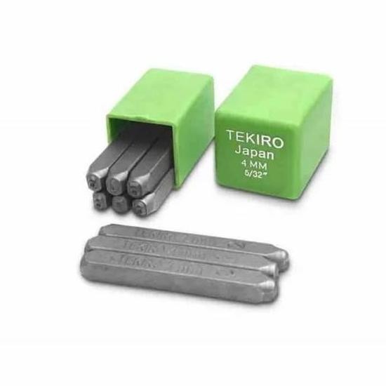 ketok angka 4 mm tekiro