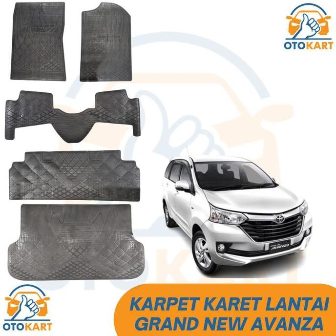 Karpet Lantai GRAND NEW AVANZA Karet / Karpet Mobil Karet GRAND AVANZA
