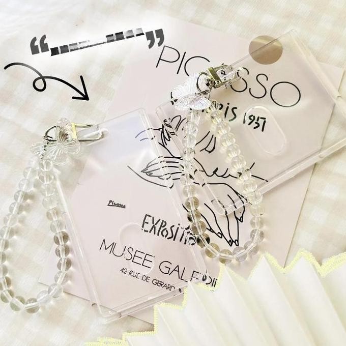 

- Tempat Kartu Id Card Holder Photocard Holder Aesthetic Akrilik Transparan Holder Photo Card Holder Tempat Penyimpa Allshop