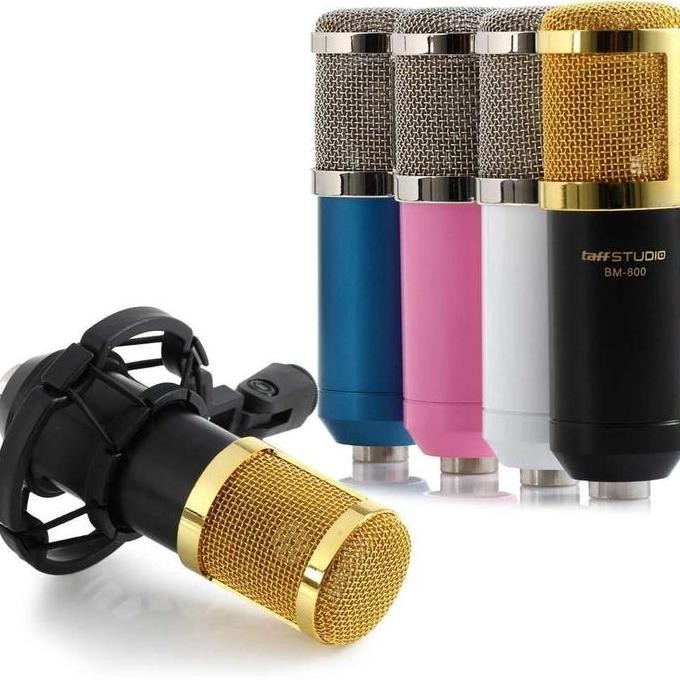 Mic Condenser Streaming Podcast Mikrofon Kondensor Studio Xlr Allshop