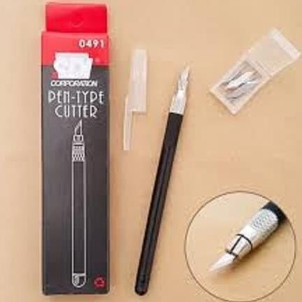 Pen Cutter Sdi - 0491 Alat Potong Bahan Maket Pvc Foam Board