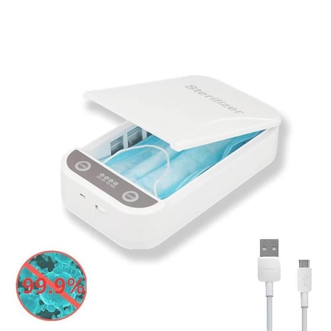 Masker Sterilizer Box Multifungsi Disinfektan With Uv Portable
