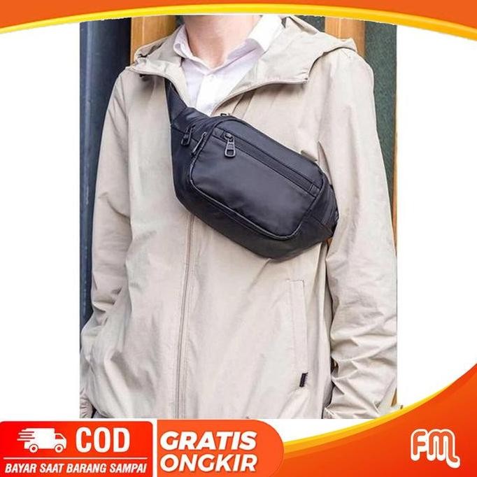 Tas Selempang Ck Import Pria 1065 Waist Sling Bag Pria
