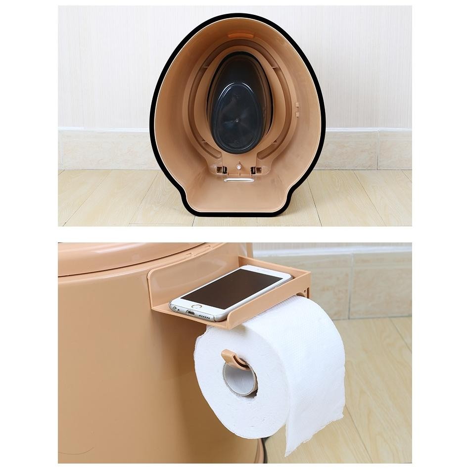 9.9 Heino Toilet Portable Dewasa Aman Di Gunakan Kursi Toilet Duduk Hamil Maupun Lansia Tinggi Kursi
