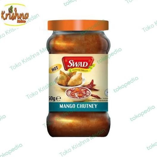 

;&;&;&;&] swad mango chutney hot 350g