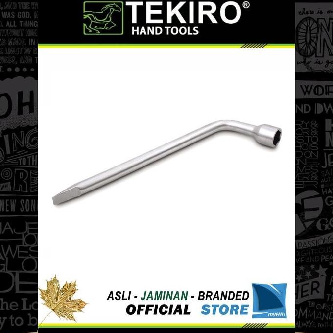 TERBARU Kunci Roda 21 mm Mobil Truk Model L Shape Wheel Nut Wrench TEKIRO