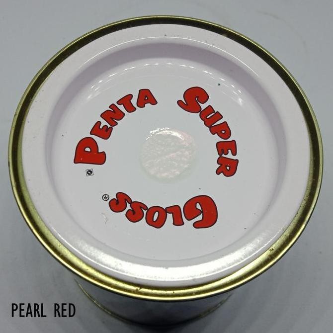 :=:=:=:=] PENTA LEMBAYUNG MERAH 200 gram - penta pearl red - cat merah lembayung - cat penta super g