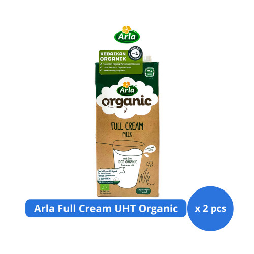 

Arla Full Cream Milk UHT Organic 1L x 2 pcs