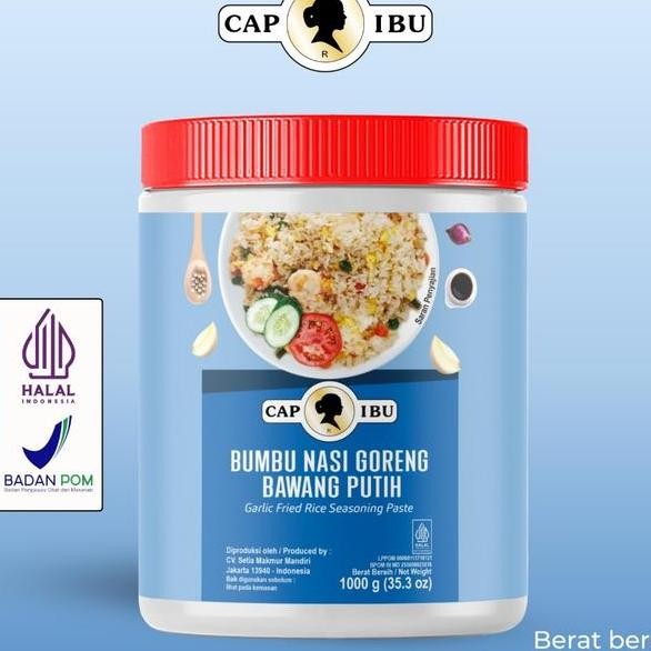 

Cap Ibu Bumbu Nasi Goreng Bawang Putih Pot 1Gr