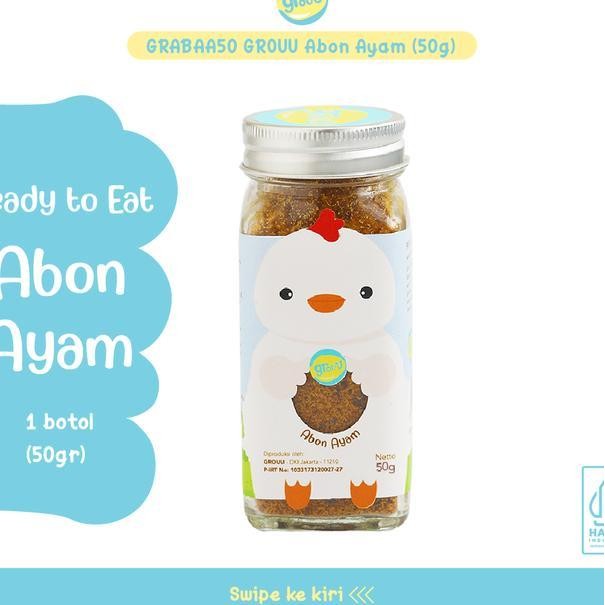 

Grouu Abon Sapi Ayam 50G Booster Mpasi Anak Bayi Non Msg Ready To Eat Makanan Baby 6 Bulan Abon Bayi