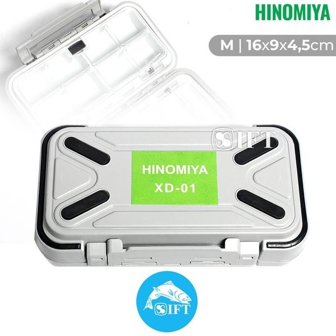 Kotak Kail Hinomiya WATERPROOF BOX XD-01 (M) | 2 sisi