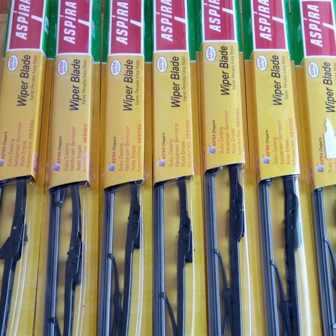 Wiper Sepasang 2 buah Original Astra, Mobil Ayla, Agya