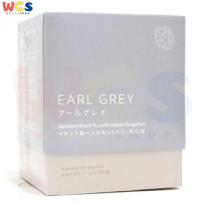 

welcome to tahuan jaya Roji Tea Bag Earl Grey Japanese Black Tea With Italian Bergamot 15 Sachets / Box
