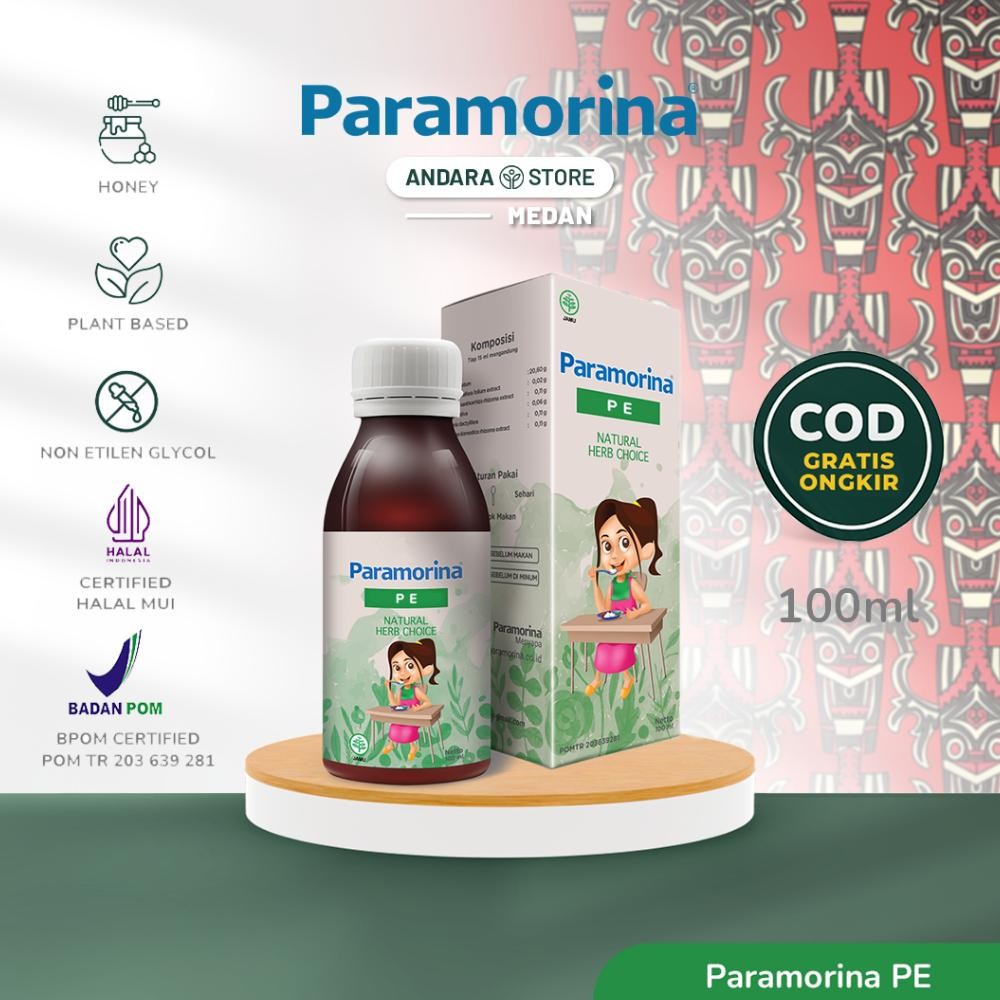 

(Terbaru) Paramorina PE (Picky Eater) - Madu Herbal Membantu Anak Lahap Makan dan Naik BB (Terlaris)