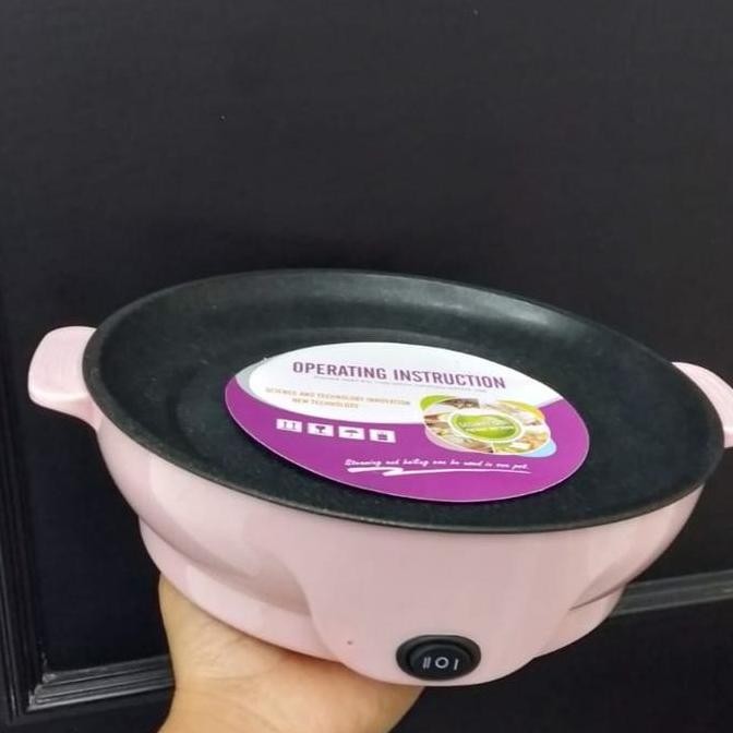 SIERRAHOME, PANCI LUCU PANGGANG, GORENG ELECTRIK, BBQ MM GRILL PAN CO
