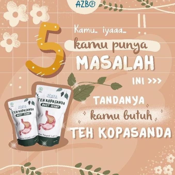 

welcome to tahuan jaya AZBO TEH KOPASANDA || ASAM LAMBUNG, MAAGH, INSOM, BATUK, GINJAL