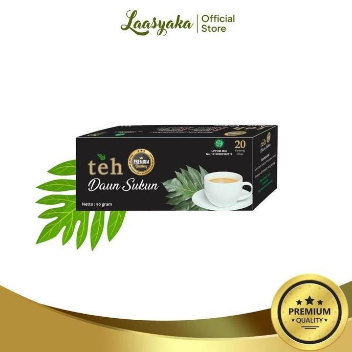 welcome to tahuan jaya Teh Daun Sukun Premium Laasyaka