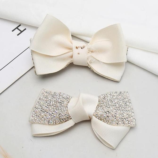 New 2pcs Hiasan Sepatu Flatshoes Aksesoris Sepatu Heels Mode Korea Aksesoris Sepatu Wanita Hiasan Un