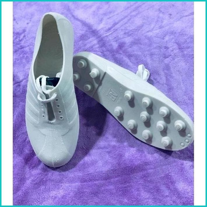 Sepatu Karet Ap Bola 963 | Sepatu Ap Putih Tukang  | Sepatu Kebun | Sepatu Sawah Bigpromo