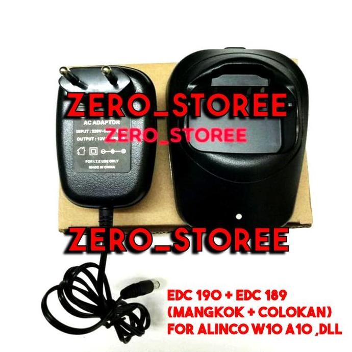 Alinco Edc-189 Charger Ht Alinco Dj W100 W500 Dj-W100 Dj-W500 Edc189