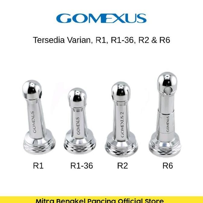 Gomexus Reel Stand R1 - R6 Pelindung Reel Shimano Daiwa Anti Lecet Aksesoris Reel Pancing