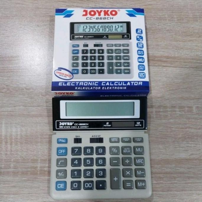 

Kalkulator Joyko CC-868CH (12 Digit) MM