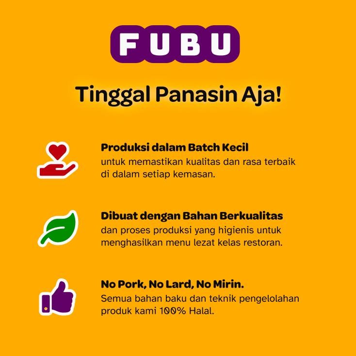 

Fubu Yakiniku Beef - Sapi Manis Asin Ala Jepang - Satu Porsi Lauk Instan Frozen Food