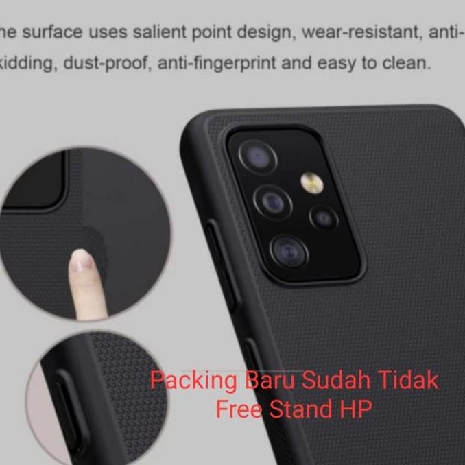 Samsung Galaxy A52 4GB/5GB Hardcase Nilkin Frosted (Free Stand Hp)