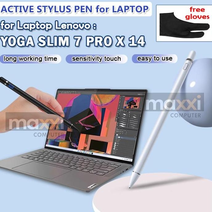 NEW Lenovo Yoga Slim 7 Pro X 14 3k Stylus Pen Pencil Touch Screen Laptop